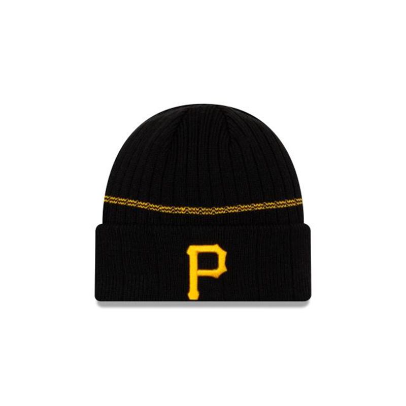 MLB Pittsburgh Pirates Sport Knit (UPY1100) - Black New Era Beanies